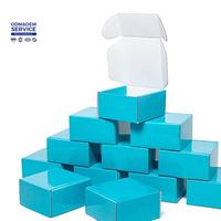 Boîte d'expédition pliable en carton ondulé biodégradable personnalisée pour avion, avec pelliculage mat, écologique, pour vente en gros