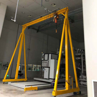Grue portique électrique de 5 tonnes pour équipement de levage portuaire et de terminal, idéale pour les ateliers électromécaniques soumis à des contraintes d'espace