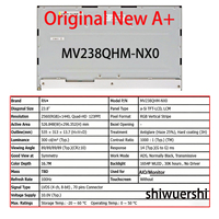 Écran LCD d'origine neuf A+ 23,8 pouces MV238QHM N10 N11 N12 N21 N30 NX0 NX1 NF0 pour moniteur AIO