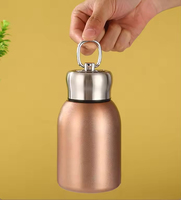 Cadeaux de Noël, tasse isotherme portable en acier inoxydable à double paroi, écologique, avec logo personnalisé imprimé, 300 ml, pour café, lait