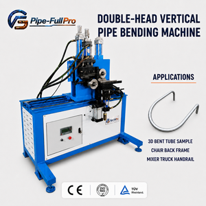 The double-head pipe <b>bending</b> <b>machine</b> is suitable for processing arched or curved aluminum alloy frames. - Product Image 1