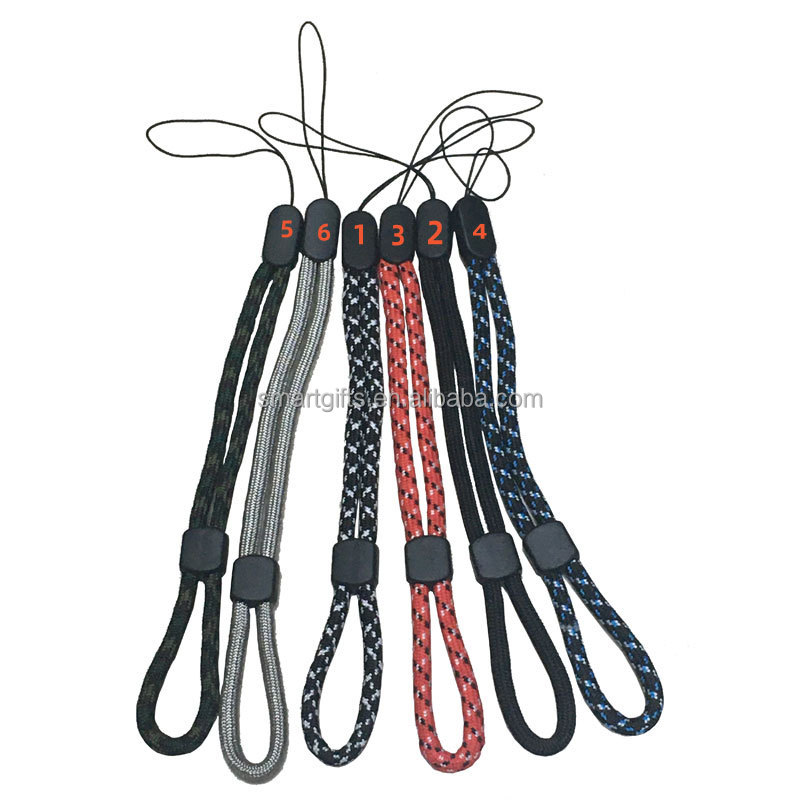 Регулируемый Круглый Ремешок для мобильного телефона U-Диск короткий ремешок для камеры рация ручной ремешок динамик аудио анти-потеря тканый ремешок