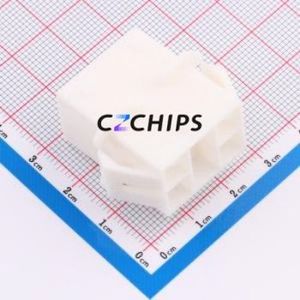 HX18003-6R Housing (Wire-to-Board / Wire-to-Wire) P=7.3mm Connector 2x3P 7.3mm 7.8mm 2 - Product Image 1