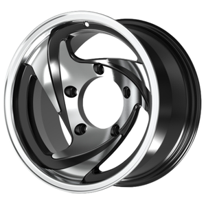 גלגלי אלומיניום סגסוגת 15 אינץ '5/6 חורים <span class=keywords><strong>pcd</strong></span> 114.3-<span class=keywords><strong>160</strong></span> מכונה שחור פנים 15 x8.0j et-22 מתאים למכוניות נוסעים - Product Image 2