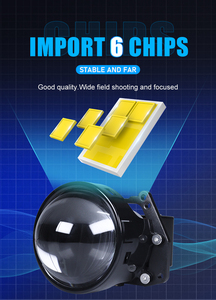 Carolyn - Faro Antiniebla para Automóvil P90, <span class=keywords><strong>Precio</strong></span> Económico, 12 V, 160 W, 16000 LM, 6000 K, IP68, Lente de Proyector Bi-LED de 3.0 Pulgadas, Volante a la Derecha/Izquierda - Product Image 4