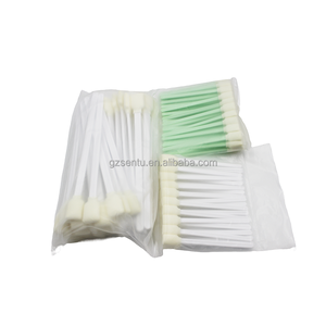 고밀도 50 개/백 13cm 23cm 스폰지 프린트 헤드 청소 스틱 Xp600 Dx7 Dx5 I3200 5113 4720 프린터 헤드 - Product Image 1