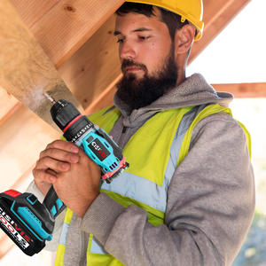 ไขควงไร้สายแบบมัลติฟังก์ชั่น OEM/ODM แรงบิดสูง ใช้แบตเตอรี่ลิเธียม พร้อมสายไฟและแบตเตอรี่ 2 ก้อน - Product Image 6