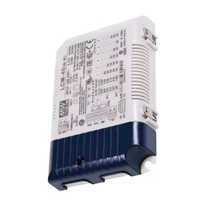 Controlador LED multicanal Mean Well LCM-40DA de 25W para reflectores, con refrigeración natural y carcasa de plástico - Product Image 2