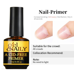 Juego de Uñas Suministros Salón 15ml No Necesita Curar Secado al Aire PH Bond Nail Prep Deshidratador y PH Balancing Bond Primer - Product Image 3
