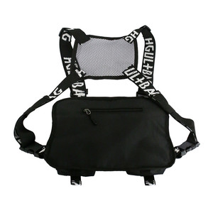 Bolsos de pecho de nailon impermeables para hombre, bolsas de pecho personalizadas, bolsillo frontal, peso ligero, a la moda - Product Image 2