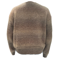 Cardigan en tricot personnalisé en gros, 350 GSM, poids moyen, doux et chaud, ouvert sur le devant, boutonné, pour femmes et hommes, collection automne