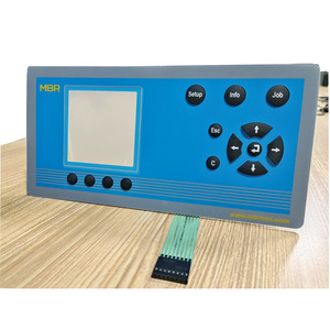 Teclado de Membrana de Botones de Silicona, Circuito Flexible de PET con Tinta Plateada, Adhesivo 3M467/468 para Equipos de Telecomunicaciones - Product Image 2