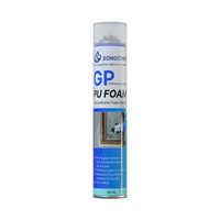 Mousse de construction en polyuréthane expansible en mousse PU de haute qualité pour l'isolation en mousse de pulvérisation pour les projets de construction