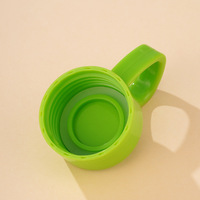 Bouteille d'eau en aluminium personnalisée de 650 ml, à double paroi isolée, écologique, légère, avec logo couleur personnalisé, pour boissons froides d'été