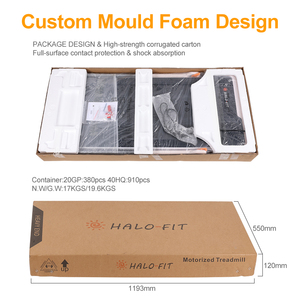 ลู่วิ่งไฟฟ้าพับได้ราคาประหยัดยอดนิยม ได้รับการรับรองมาตรฐาน CE ROHS รับน้ำหนักได้ 100 กก. สำหรับใช้ในบ้าน ปรับความชันด้วยมือ หน้าจอ LED - Product Image 6