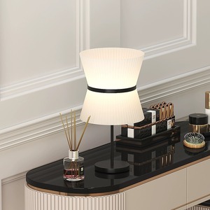 Nordic Style Modern Minimalist Fabric Decorative Table Lamp for Living Room Sofa Bedroom Hotel <b>Study</b> Guesthouse - Product Image 1