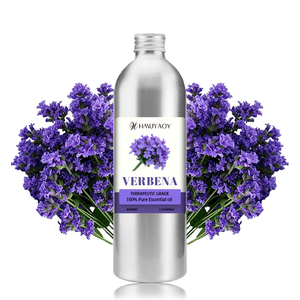 Aceite Esencial de Verbena Limón 100% Puro Prensado en Frío - Aroma Cítrico Fresco - Aroma Herbal para Jabón, Perfume y Mezclas para Difusor - Product Image 1