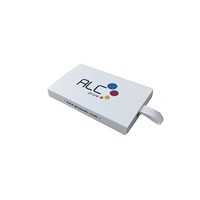 Carte de vœux vidéo créative personnalisée avec fonction coulissante, en carton, mini-brochure publicitaire de 2,8 pouces, pour cadeaux d'affaires et invitations de festival