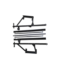 Mécanisme de table basse relevable et pliable en fer, réglable, avec support à ressort, pour cuisine, salon, bureau à domicile, canapé