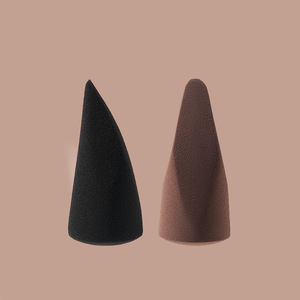 Éponge <span class=keywords><strong>de</strong></span> maquillage en forme <span class=keywords><strong>de</strong></span> <span class=keywords><strong>larme</strong></span>, triangle, super douce, utilisable à sec ou à l'eau, réutilisable, pour la beauté, vente en gros - Product Image 2