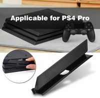Cache de protection pour disque dur HDD de console PS4 Pro, en plastique noir avec rabat