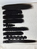 Vente en gros d'usine : Cheveux vietnamiens 12A, tissage vierge humain, mèches complètes, couleur naturelle, lisses, ondulés, ondulés profonds, ondulés souples