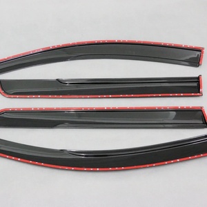 Déflecteurs de vent pour vitres de voiture Kqd Factory en gros, pare-soleil personnalisé compatible avec Mitsubishi Pajero Sport 2016 et après - Product Image 4