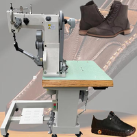 GY-168 machine à coudre à pied de marche post-lit couture de semelle utilisée pour chaussures en cuir et sacs à main pour femmes