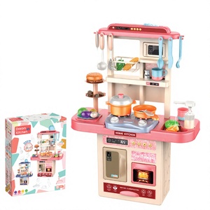 Juego de Cocina de Juguete con Sonido y Luz para Niños, 65 cm, Juego de Imitación, Mesa de Cocina, Juego de Roles, Utensilios de Cocina para Niños - Product Image 4