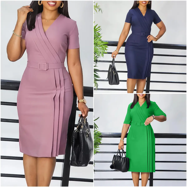 D504 Summer Office Dresses - Stylish & Functional