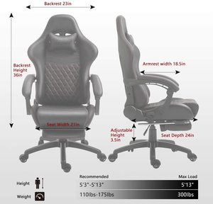 Meilleure vente Dowinx nouvelle <span class=keywords><strong>chaise</strong></span> <span class=keywords><strong>de</strong></span> course ergonomique avec logo personnalisé mobilier <span class=keywords><strong>de</strong></span> bureau <span class=keywords><strong>chaise</strong></span> <span class=keywords><strong>de</strong></span> jeu pour joueur - Product Image 6