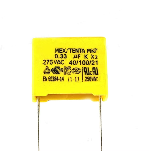 BOM List Safety for Capacitors Plastic Yellow Box 334K/275V Mkp Type X2 in Stock