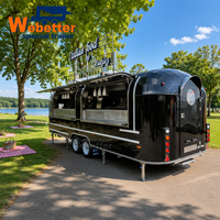 Webetter Street Restaurant Cafe Bubble Tea Juice Cocktail Bar Beverage Trailer Mobile Kitchen Taco Crepe Burger Snack Food Truck
