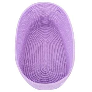 Keranjang rotan bayi rajut katun produsen dekorasi jerami kecil Catchall kamar mandi untuk pernikahan - Product Image 4