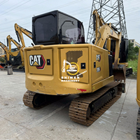 Excavadora Mini Crawler 306CR Usada del 2020, 6 Toneladas, con Motor, Engranaje, Hoja Topadora, Bomba y Rodamientos