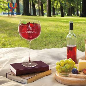 23 oz logotipo personalizado globo decorado <span class=keywords><strong>Gin</strong></span> Tonic cóctel degustación de vidrio de tallo largo Copa caja de regalo de boda - Product Image 5