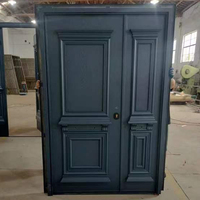 Puertas de Aluminio de Lujo ABYAT para la Entrada Principal de las Casas, Puerta Clásica de Aluminio para el Hogar