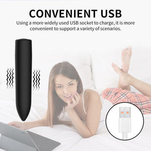 OEM Mini cinta untuk telur lipstik Vibrator bijaksana isi ulang klitoris mainan stimulasi untuk masturbasi wanita - Product Image 3