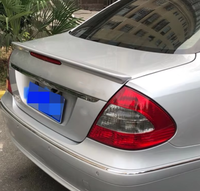 Aileron arrière double pont en ABS noir brillant de haute qualité, neuf d'usine, pour Mercedes-Benz Classe E W211 style AMG