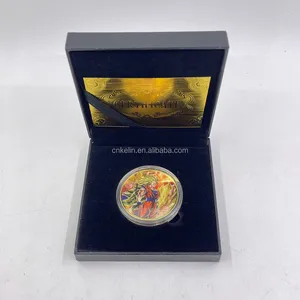 Nouveau Souvenir Japon Classique Anime Dragon Ball Goku Métal Plaqué Or Pièce