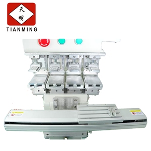 Full Electric Inc Cup Pad Printer Servo Motor 4 Color Ink Pad Printing Machine for Helmet Playmat <b>Mouse</b> <b>Mat</b> Watch Dial - Product Image 2