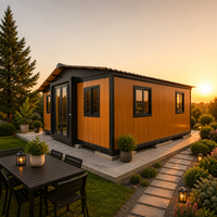 Maisons préfabriquées portables 20 pieds, chambres 2, 3 ou 4, en panneaux sandwich, maison conteneur mobile à vendre