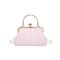 Sac à main élégant pour femme, nouvelle collection, couleur unie, tendance, avec fermoir, design de niche, bandoulière chaîne, forme coquille