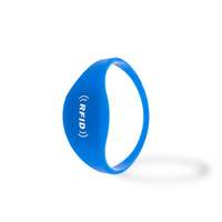 Bracelets de billet de bracelets de papier de silicone de NFC imprimés par coutume de RFID pour l'événement/hôpital