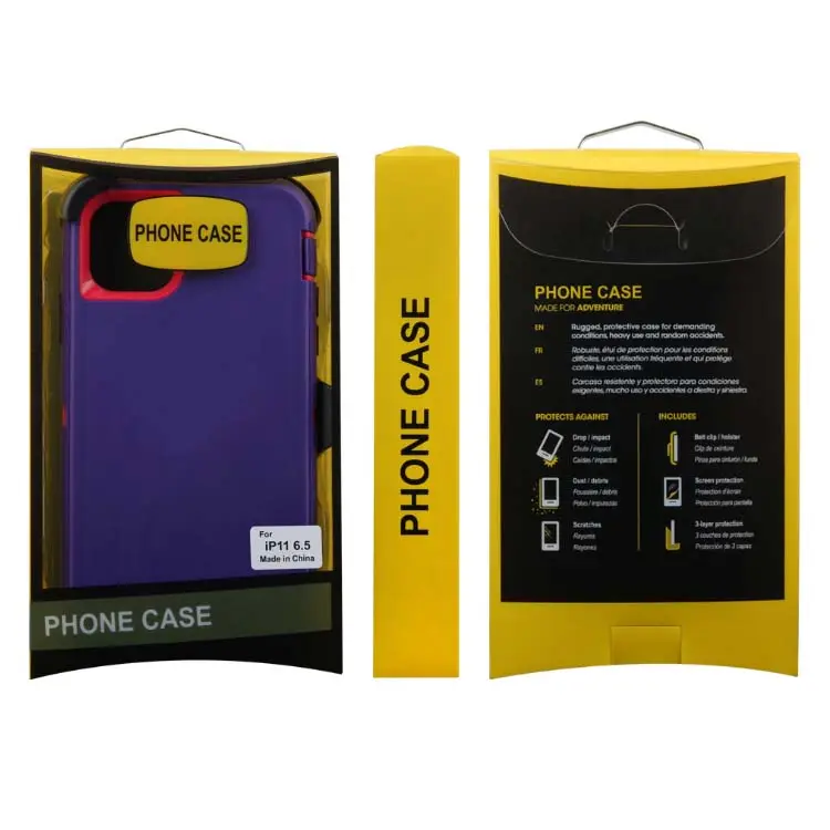 3 in1コンボアウターボックスハイブリッドヘビーデューティーケースforiPhone 12 Pro Max Defender Belt Clip Holster Phone Case