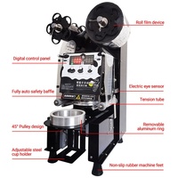 Machine à sceller entièrement automatique, 500 pièces, Film plastique, pour thé, lait, Bubble Tea, Boba gobelet, livraison gratuite