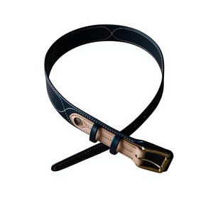 Cinturones de Cuero Genuino Hechos a Mano con Hebilla de Pin, Ecológicos, Impermeables, Resistentes y Duraderos, Estilo Vintage, 3.8 CM, BS INTERNATIONAL - Product Image 2