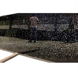 Granito Negro Galaxy en Losa Grande Pulida con Destellos Dorados, Diseño Moderno, Encimeras de Alta Resistencia para Villa, Proveedor Indio Vinayak - Product Image 1