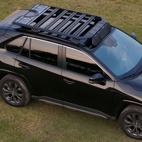 Aksesoris Mobil BERKUALITAS TINGGI Rak Atap Platform Atap Tangga Samping Kotak Samping untuk Toyota RAV4 2020+