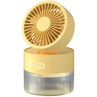 Mini ventilateur refroidisseur d'air portable rechargeable USB Offre Spéciale meilleure qualité Application de bureau veilleuse en plastique pour usage domestique